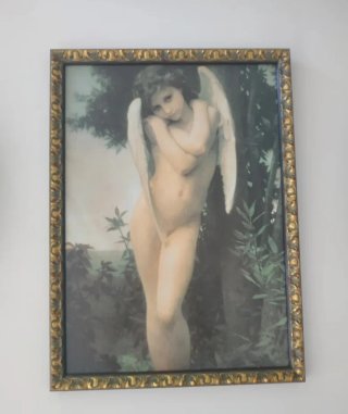 Cuadro Cupido Mojado W. Bouguereau