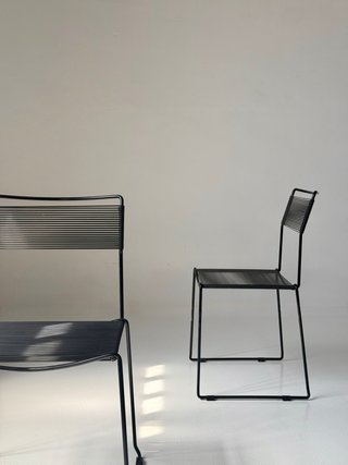 Silla spaghetti " Jodi" 1980 vintage