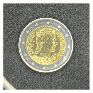 Lotto 4 Monete 2 Euro Rare Commemorative 2007-2014
