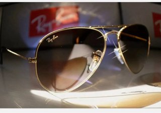 Gafas de sol Aviator RB3025 Marrón