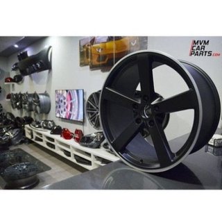 Juego de 4 Llantas 19 Fox MS003 Black Concave BM08