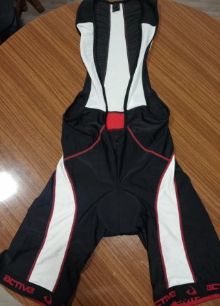 Maillot y culote ciclismo Crivit Talla L