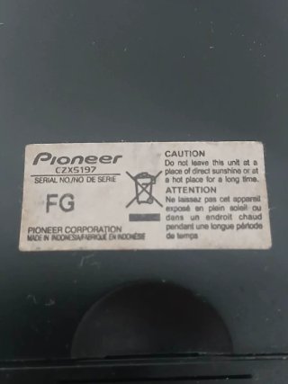 Telecomando Pioneer Autoradio
