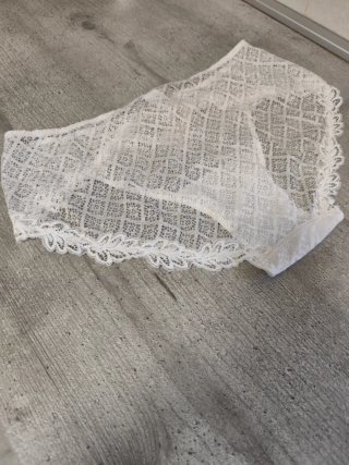 Mutandina Intimissimi Pizzo Bianca Taglia XL