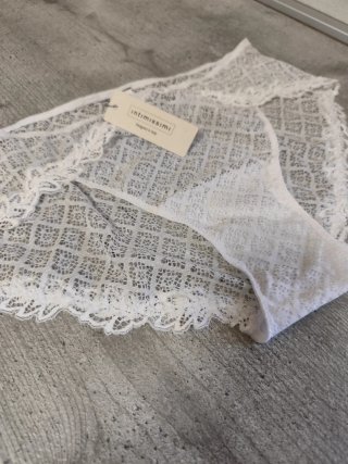 Mutandina Intimissimi Pizzo Bianca Taglia XL