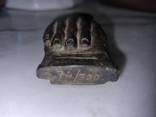 Réplica Tésera Hospitalidad Romana Bronce