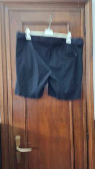 Bermuda uomo sportiva nera XXL