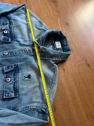 Sobrecamisa Vaquera Ami Paris Oversize Azul