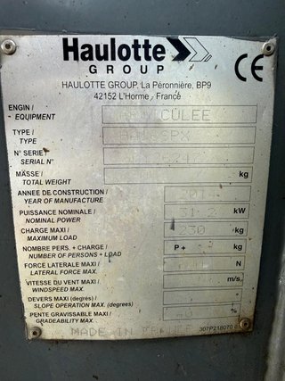 5883 BRAZO HAULOTTE HA16SPX