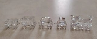Trenino Swarovski Cristallo da Collezione