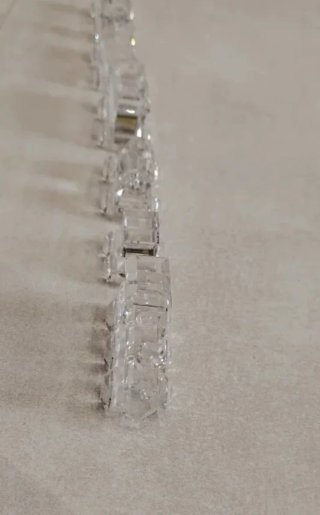 Trenino Swarovski Cristallo da Collezione