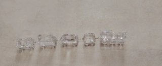 Trenino Swarovski Cristallo da Collezione