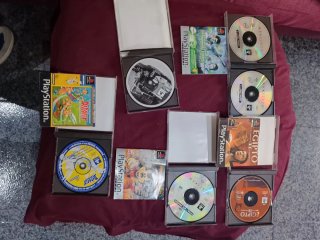 Lote 5 juegos PS1 Clásicos + regalo lee
