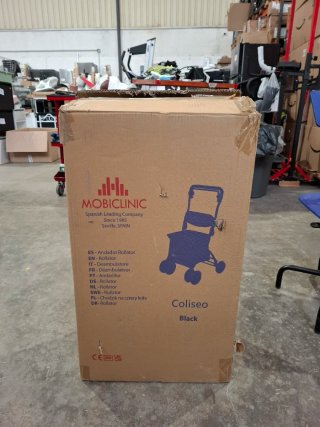 Andador Carro Compra Con Asiento Mobiclinc Coliseo