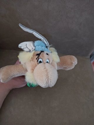 Peluche Asterix vintage anni 90