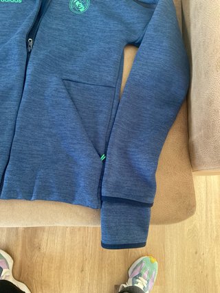 Chaqueta Adidas Real Madrid Azul y Verde