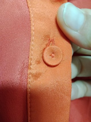 Blusa tipo seda larga diseño