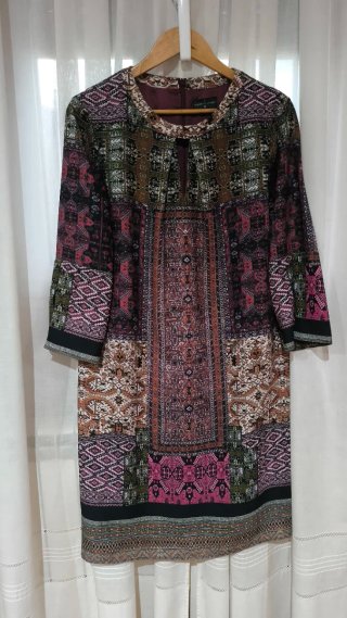 Vestido Roberto Verino Talla S Multicolor