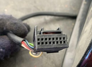 Retrovisor derecho volkswagen golf v 1.4 tsi 57671