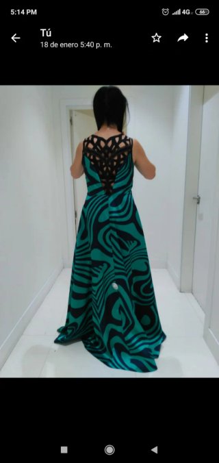 Vestido fiesta Sonia Peña