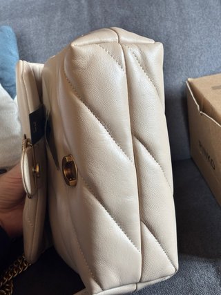 Borsa Pinko Puff Beige Nuova