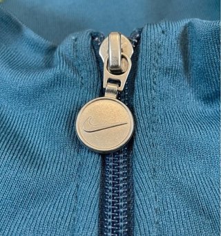Track Jacket Nike Talla M Azul Y2K Vintage