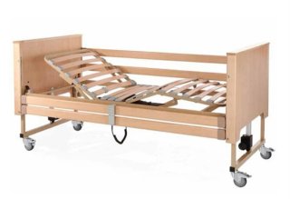 Cama articulada madera y metal