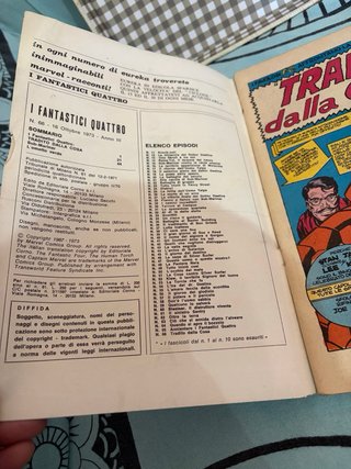 Fumetto I Fantastici Quattro N.66 Anno 1973
