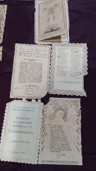 15 estampitas religiosas antiguas