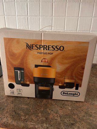 Cafetera Nespresso DeLonghi Negra