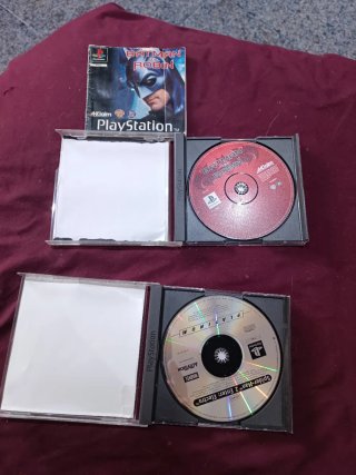 Lote 2 Juegos PS1: Batman & Robin, Spiderman 2