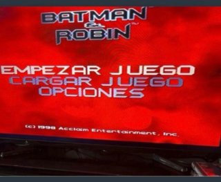 Lote 2 Juegos PS1: Batman & Robin, Spiderman 2