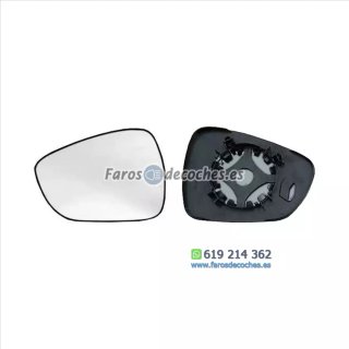 Cristal + Base Retrovisor Izquierdo Citroen Ds3 (