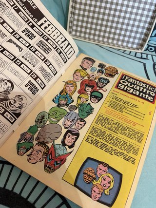 Fumetto I Fantastici Quattro Gigante N25 Anno 1980