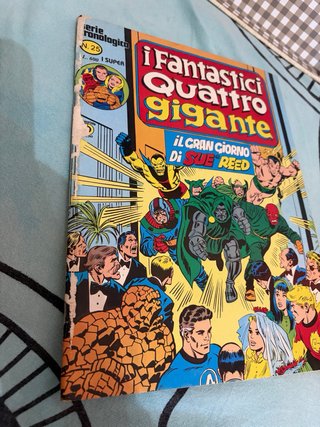 Fumetto I Fantastici Quattro Gigante N25 Anno 1980