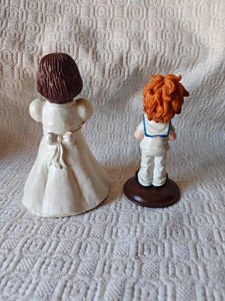 Figura niño/a primero comunión traje vestido blanc