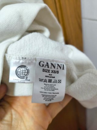 Sudadera Ganni con estampado