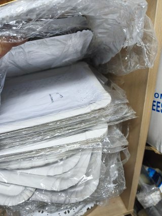 Lote bandejas y blondas repostería