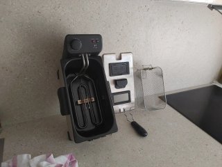 Freidora Eléctrica con Cesta