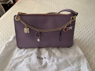 Bolso Tous Lila Piel con Dijes