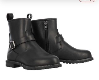 Nuevas Botas Moto Mujer Oxford Negras