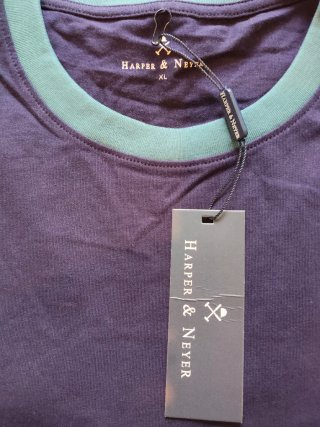 Camiseta Harper & Neyer Azul XL Hombre