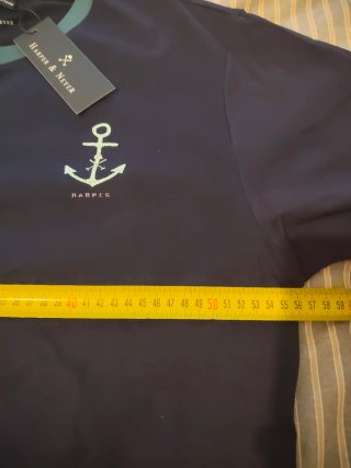 Camiseta Harper & Neyer Azul XL Hombre