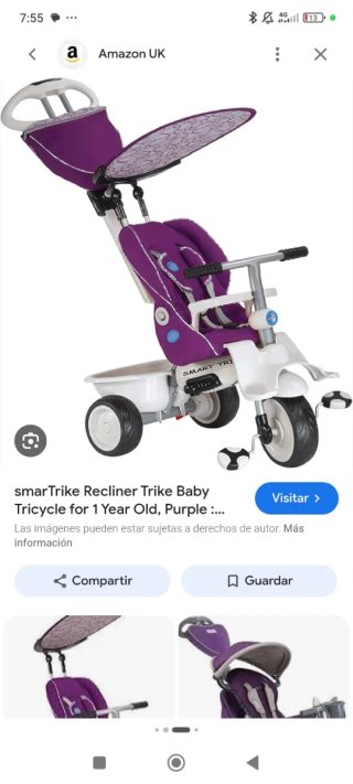 Triciclo smarTrike Recliner Baby