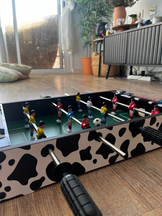 Futbolín de mesa