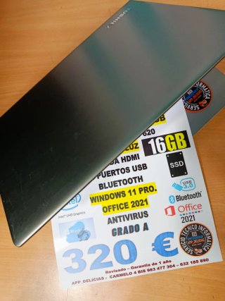 Portatile Toshiba i7 8550u 16GB RAM 250GB SSD