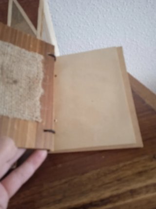 Álbum y libretas de bambú