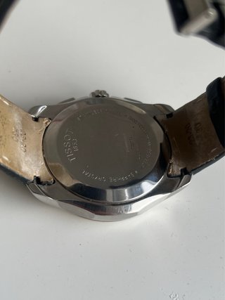 Tissot Couturier Cronógrafo Negro/Plateado