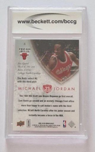 BCCG 10 Michael Jordan 2009-10 Upper Deck