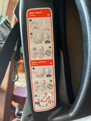 Silla de coche BQS Isofix Buen estado!!